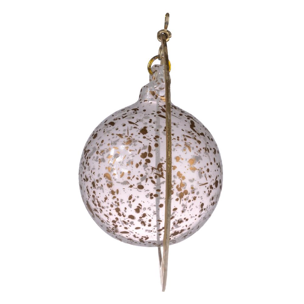 Karma Gifts Gold Splatter Round Florence Ornament