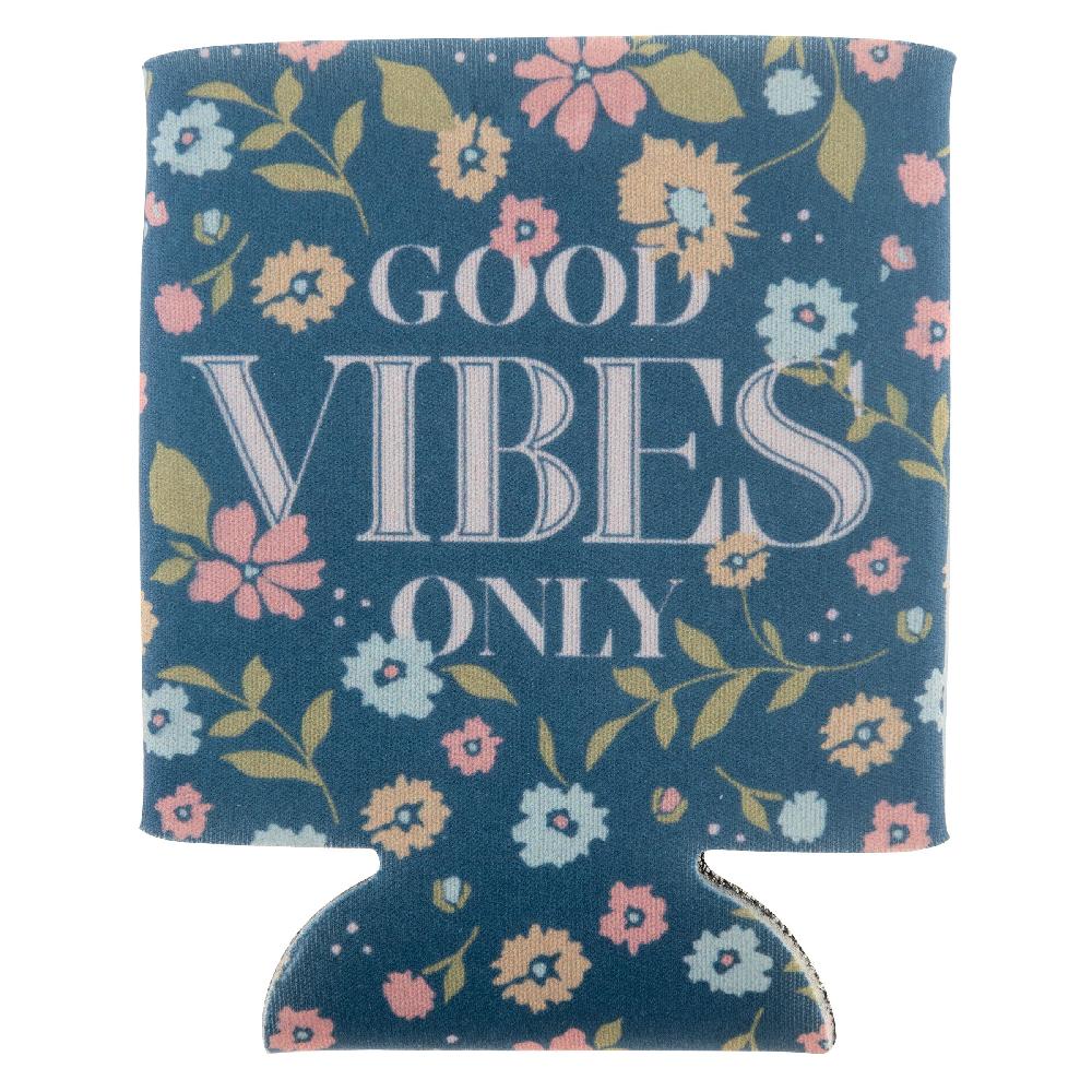karma gifts Good Vibes Can Coolers