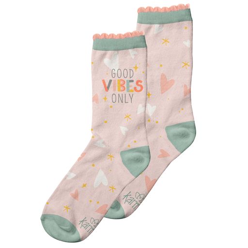 Karma Gifts GOOD VIBES Crew Socks