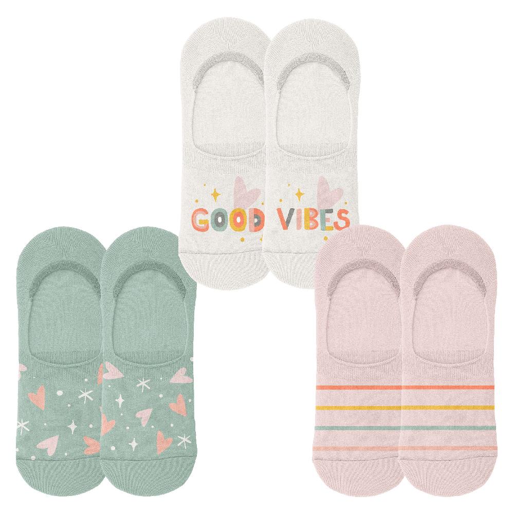 karma gifts Good Vibes No Show Socks