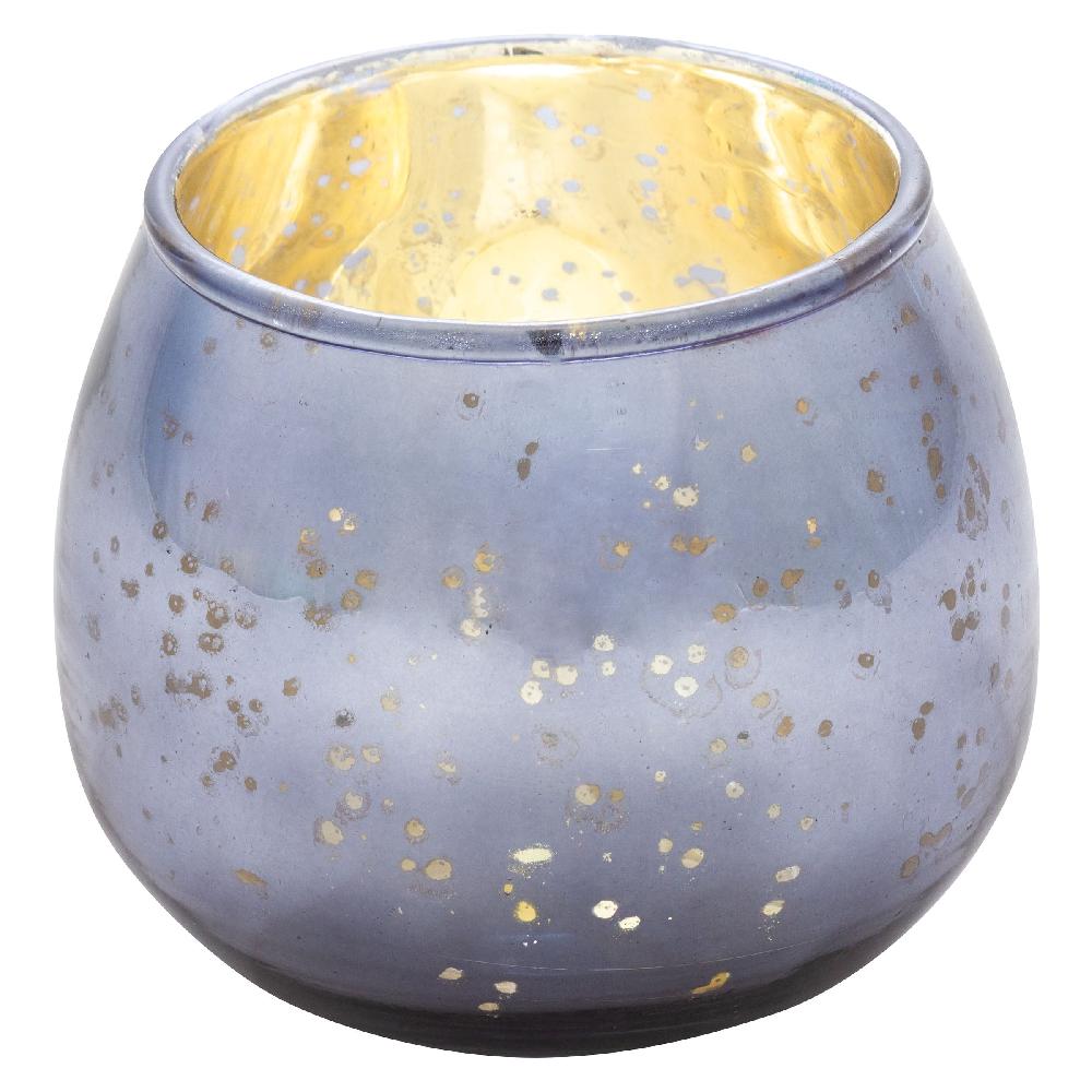 karma gifts Gray 3.5" Mercury Barrel Votive