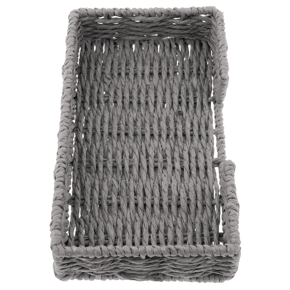 Karma Gifts Gray Woven Napkin Holder
