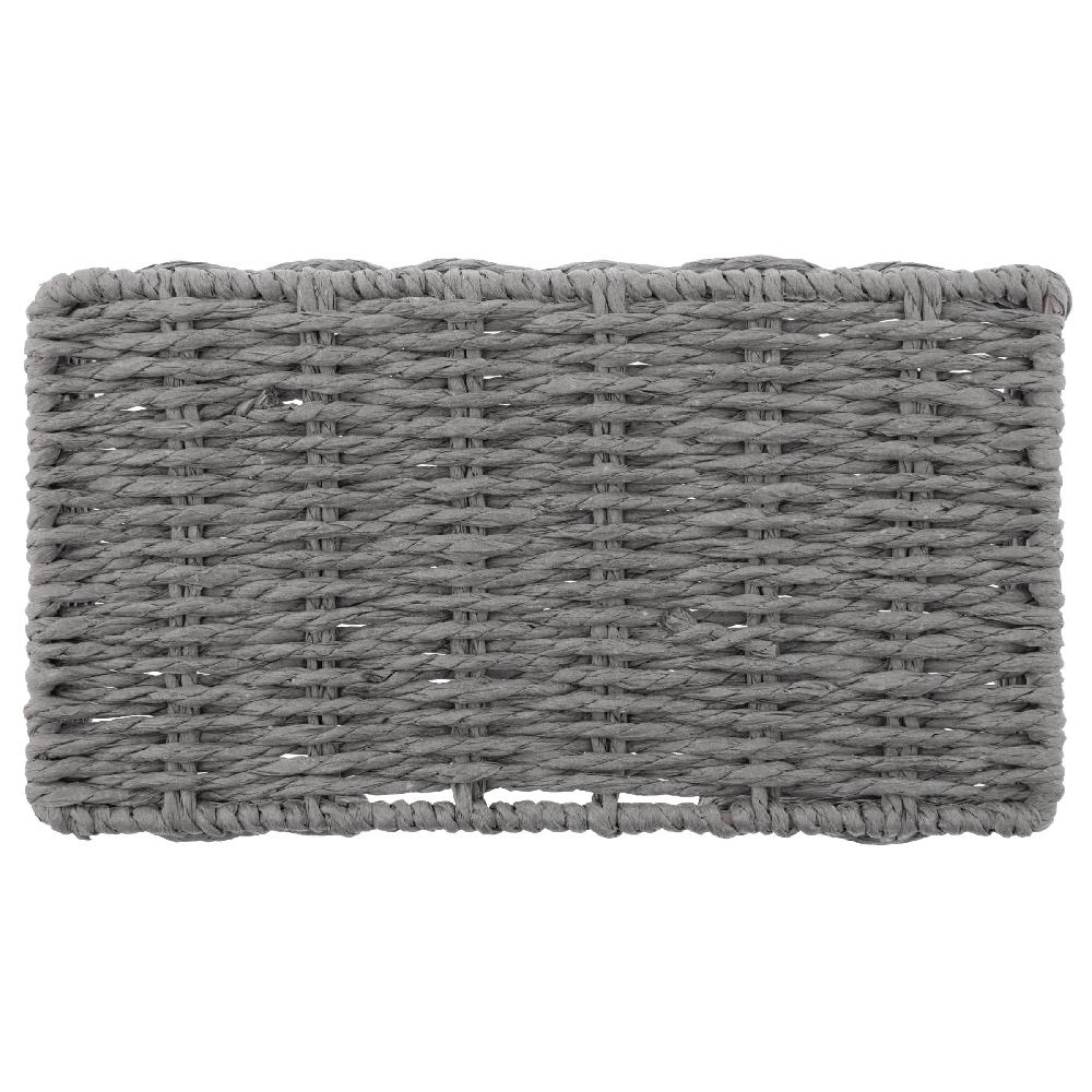 Karma Gifts Gray Woven Napkin Holder