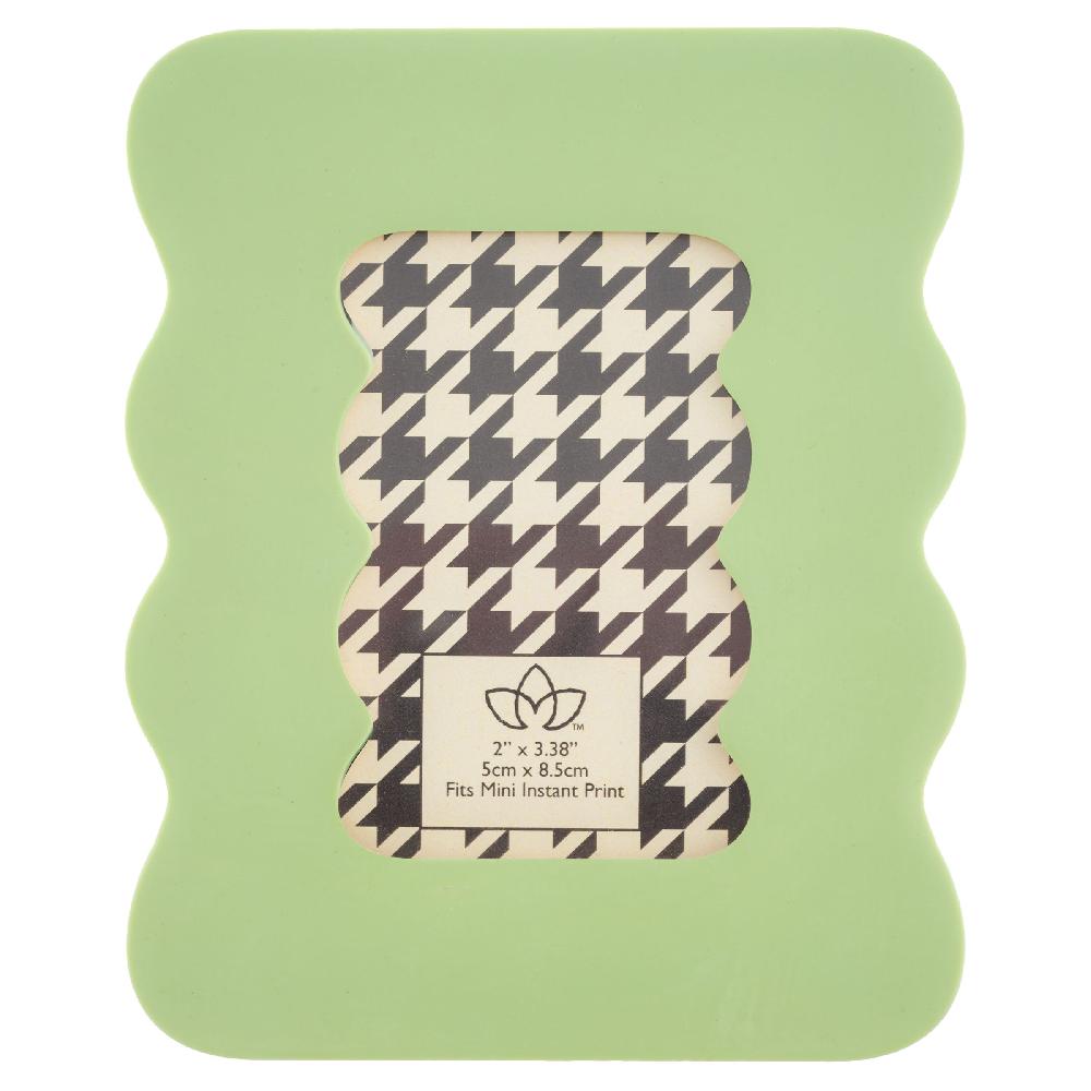 Karma Gifts Green Resin Squiggle Mini Frame