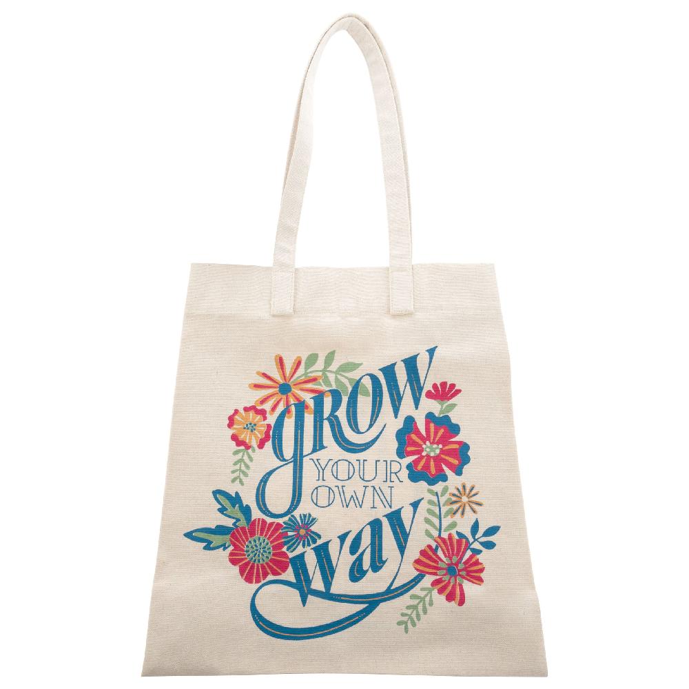 Karma Gifts Grow Your Own Way Canvas Tote Bag