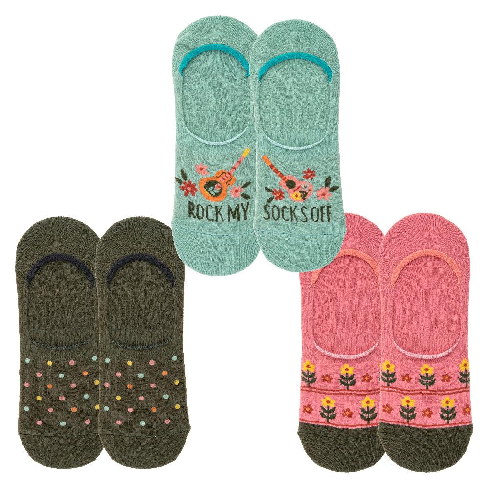 karma gifts Guitar No Show Socks