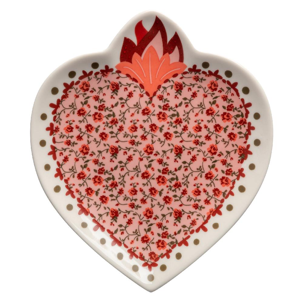 karma gifts Heart Calico Trinket Trays
