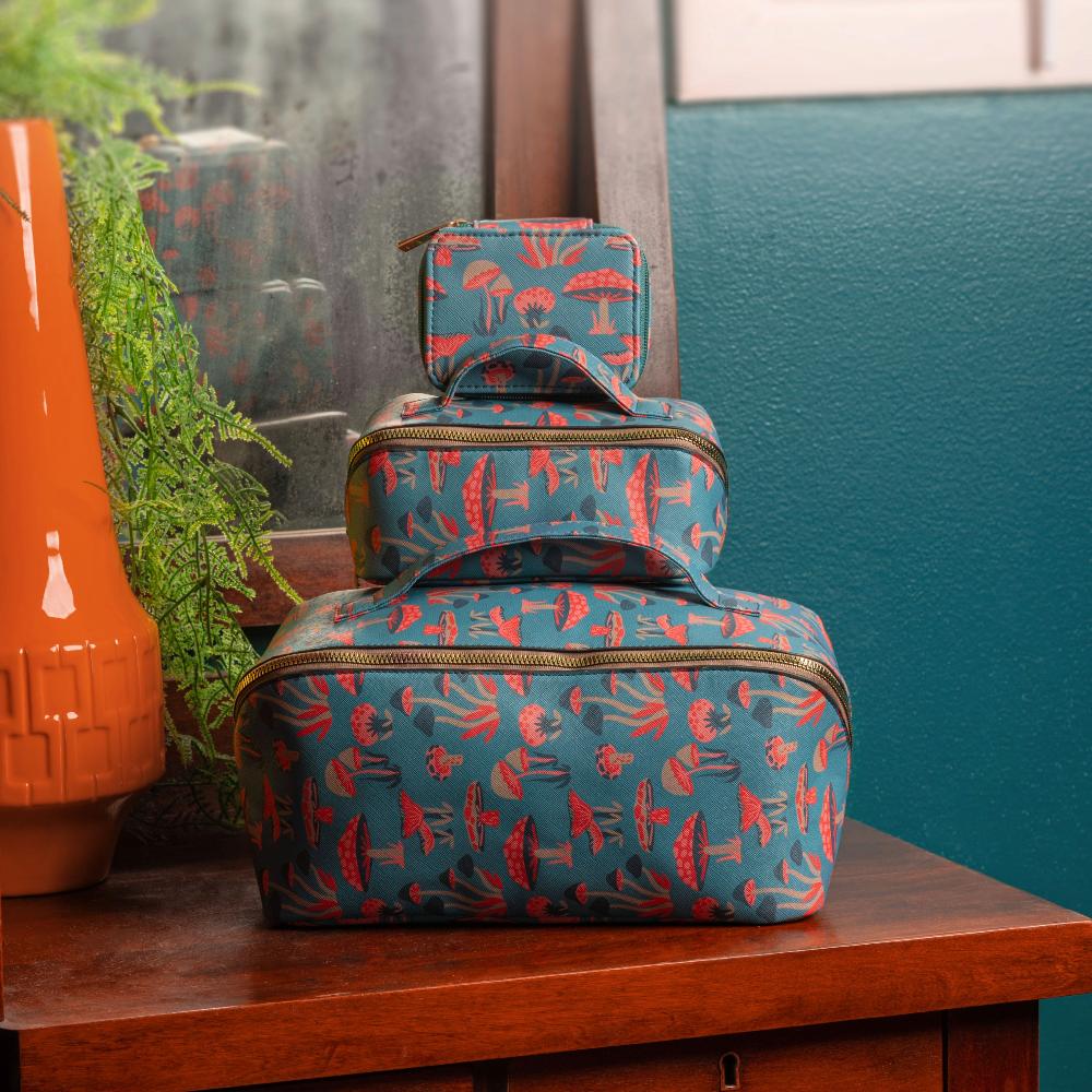 Karma Gifts Heart Mini Zip Cosmetic Bags