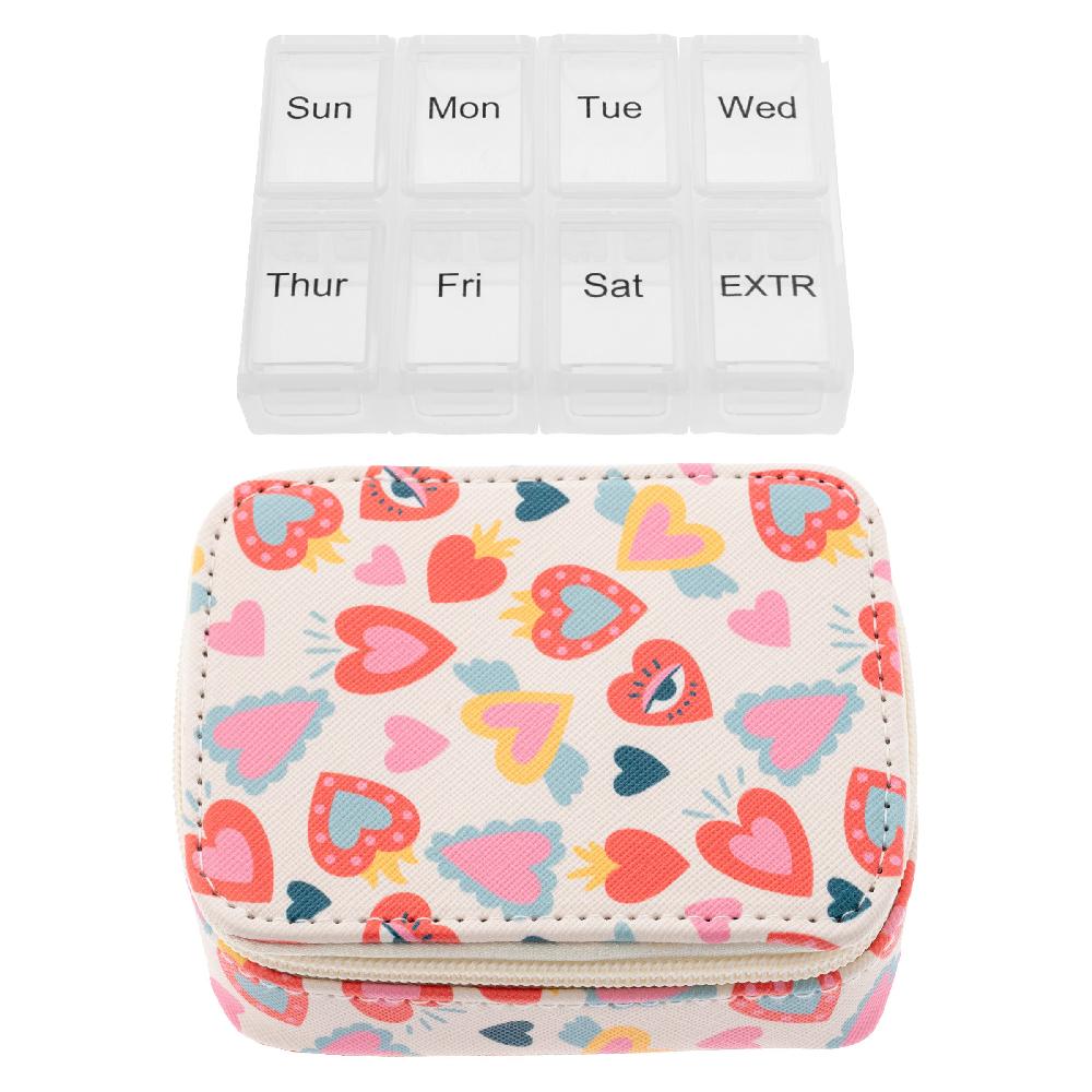 Karma Gifts Heart Travel Pill Case