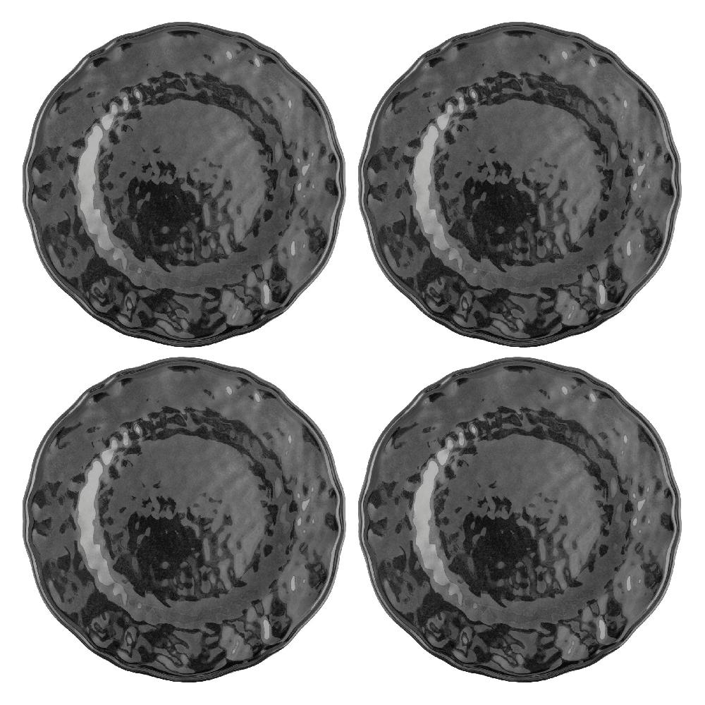 karma gifts Heirloom Ash Melamine Salad Plates