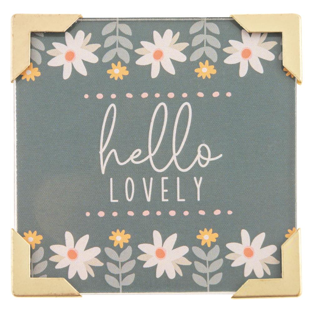 karma gifts Hello Lovely Framed Magnets