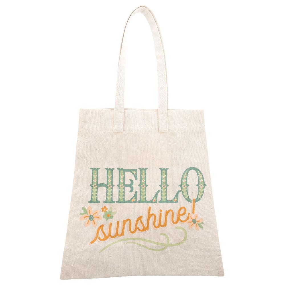 Karma Gifts Hello Sunshine Canvas Tote Bag