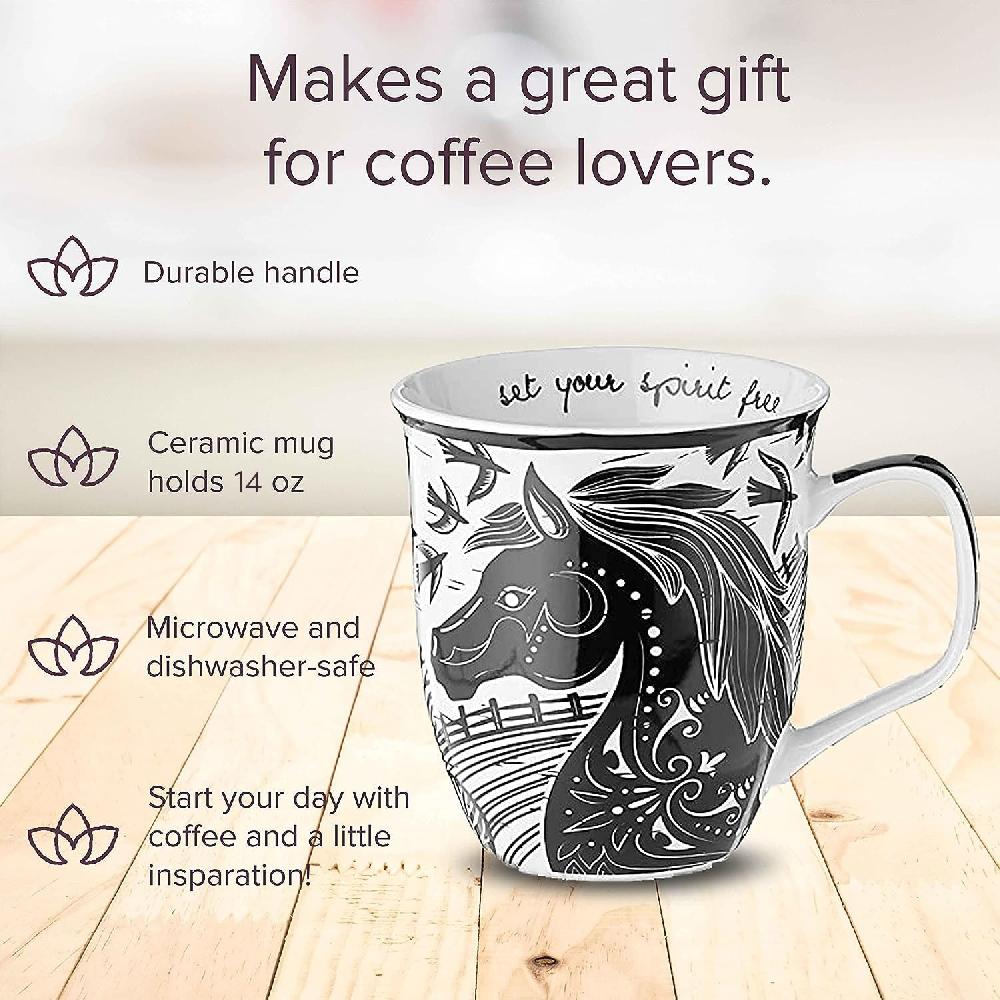 Karma Gifts Horse Boho Mugs
