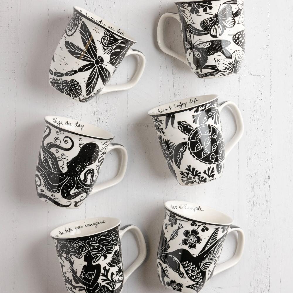 Karma Gifts Horse Boho Mugs