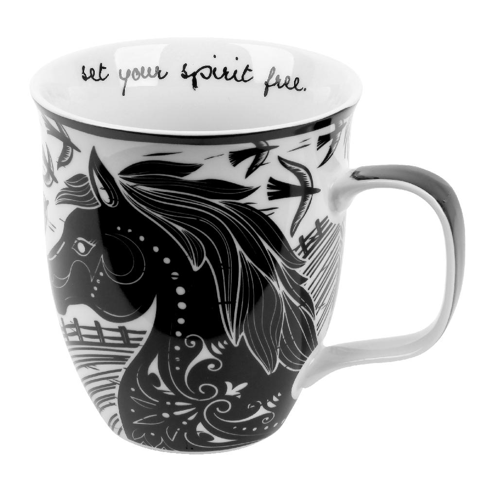 karma gifts Horse Boho Mugs