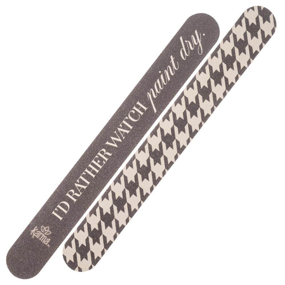 karma gifts Houndstooth Emery Boards