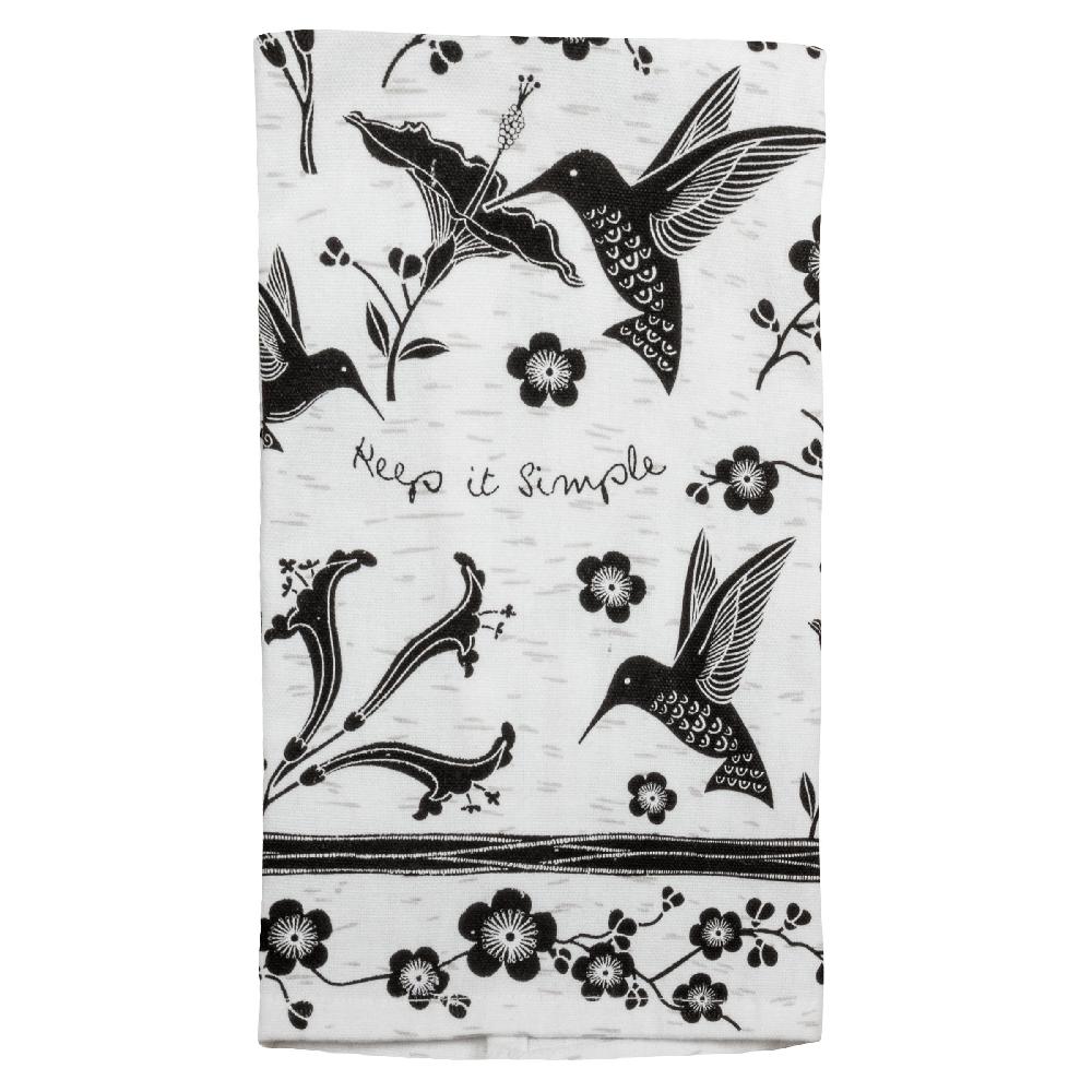 karma gifts Hummingbird Boho Tea Towels