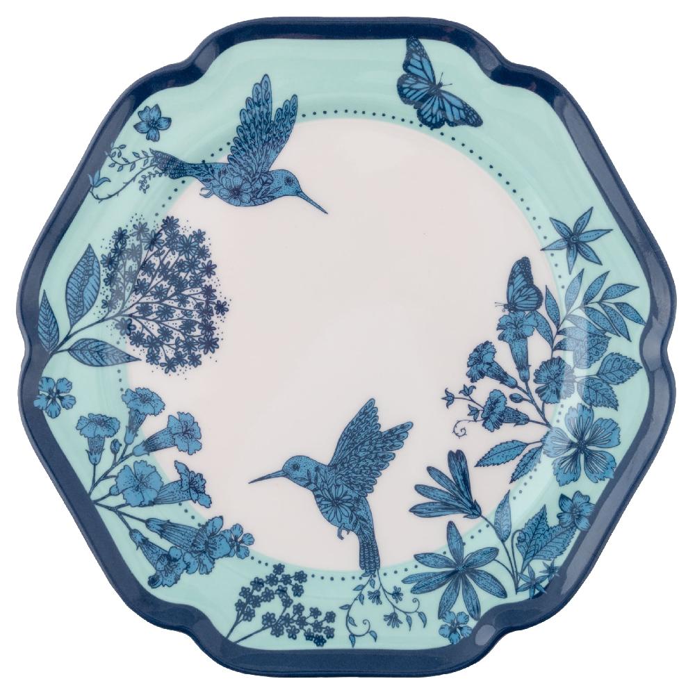Karma Gifts Hummingbirds Melamine Salad Plates
