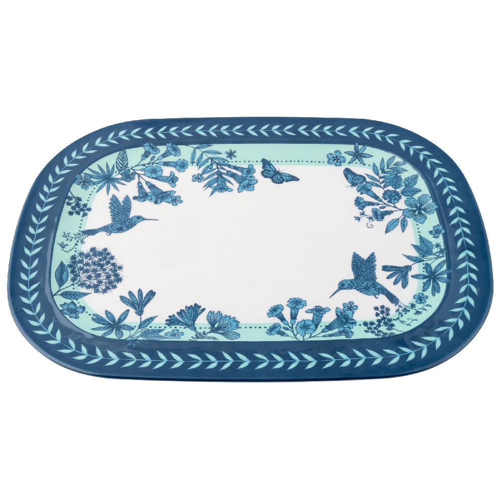 karma gifts Hummingbirds Melamine Serving Tray