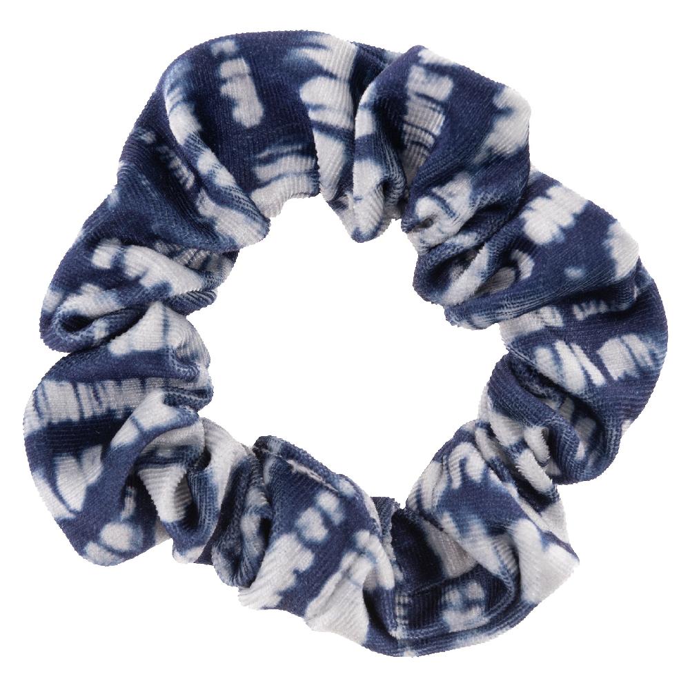 Karma Gifts Indigo Blue Velvet Scrunchies - 3 Pack