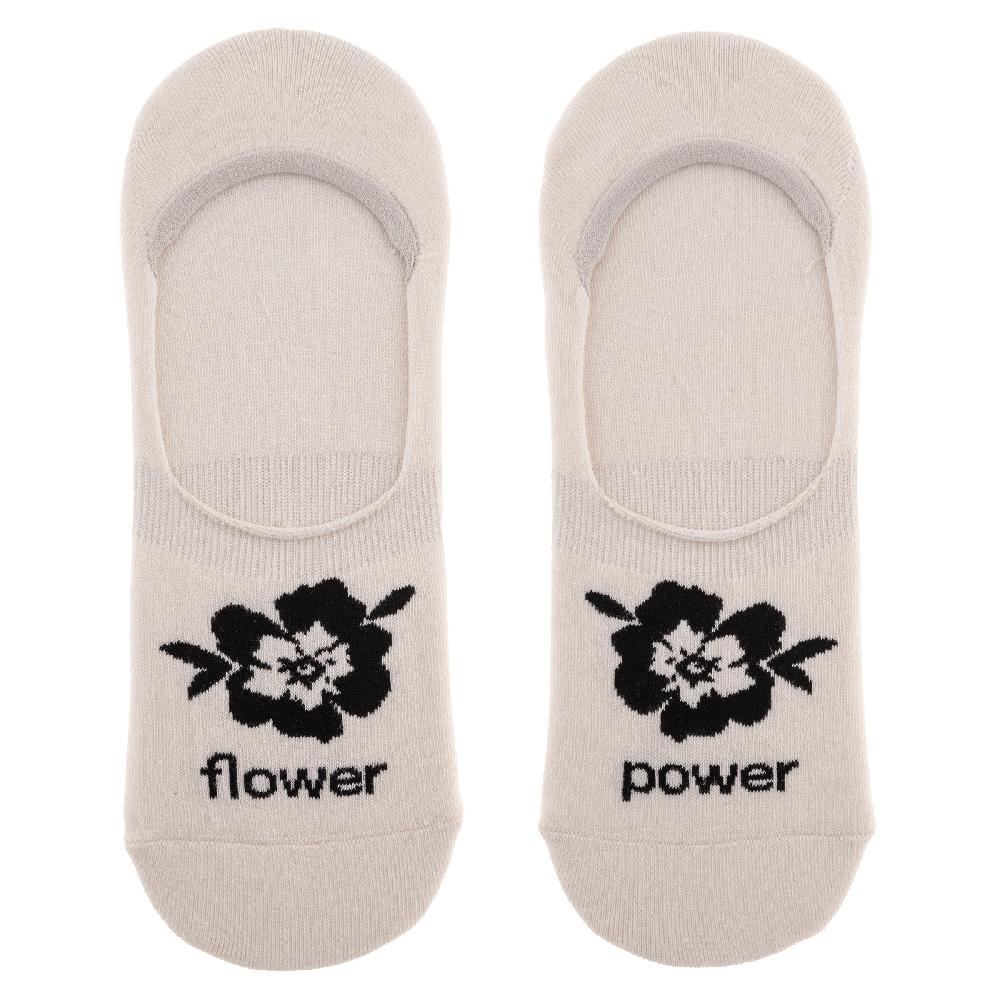 Karma Gifts INK FLORAL NO SHOW SOCKS