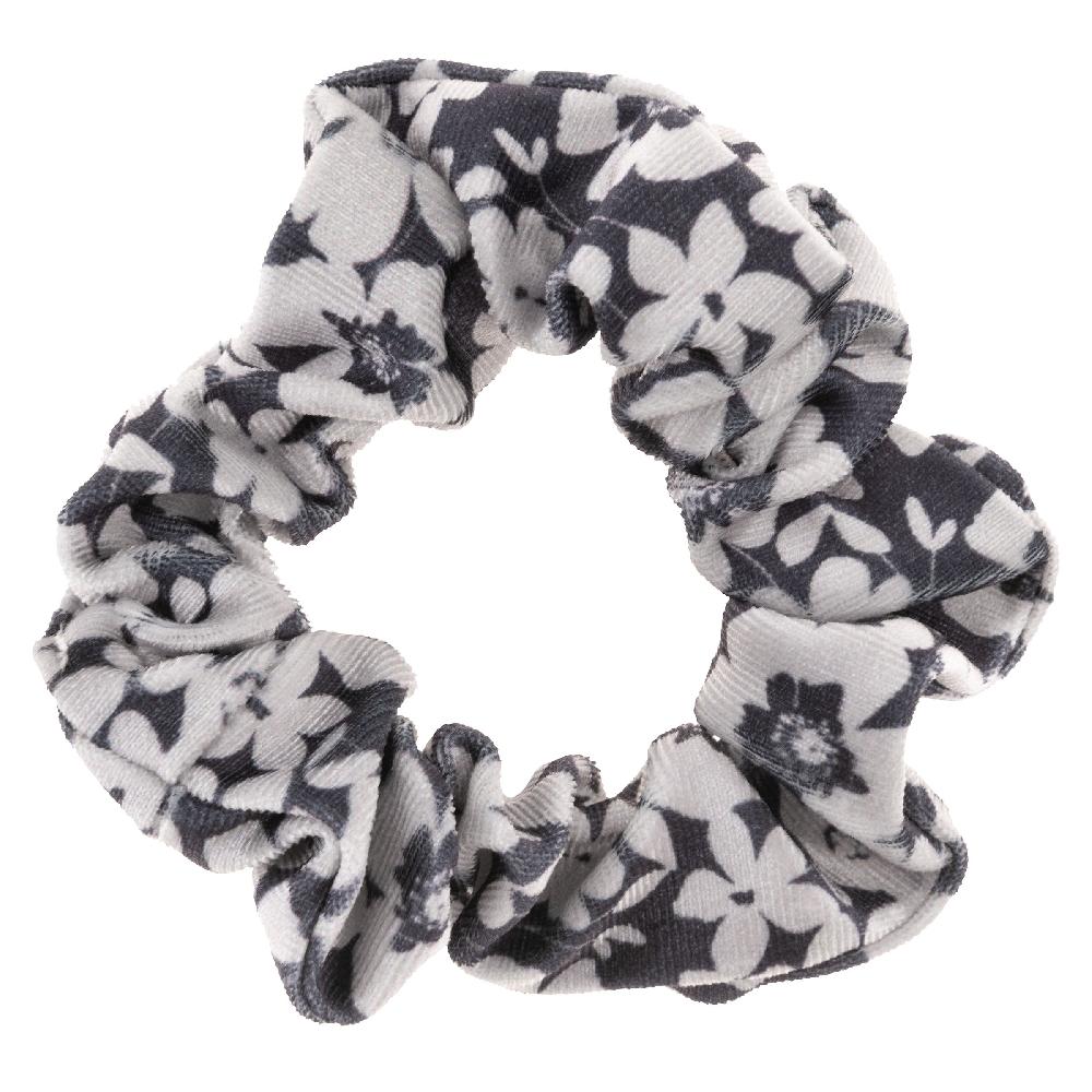Karma Gifts Ink Floral Velvet Scrunchies - 3 Pack