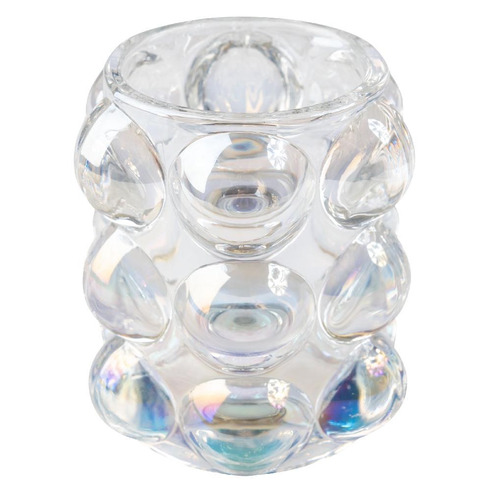 karma gifts Iridescent Lucia Hobnail Votives