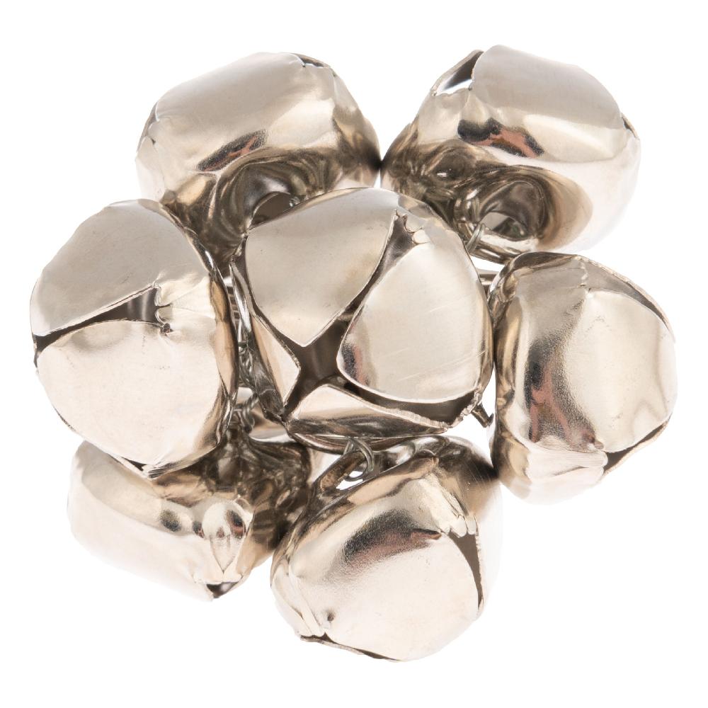 Karma Gifts Jingle Bells Silver Napkin Rings
