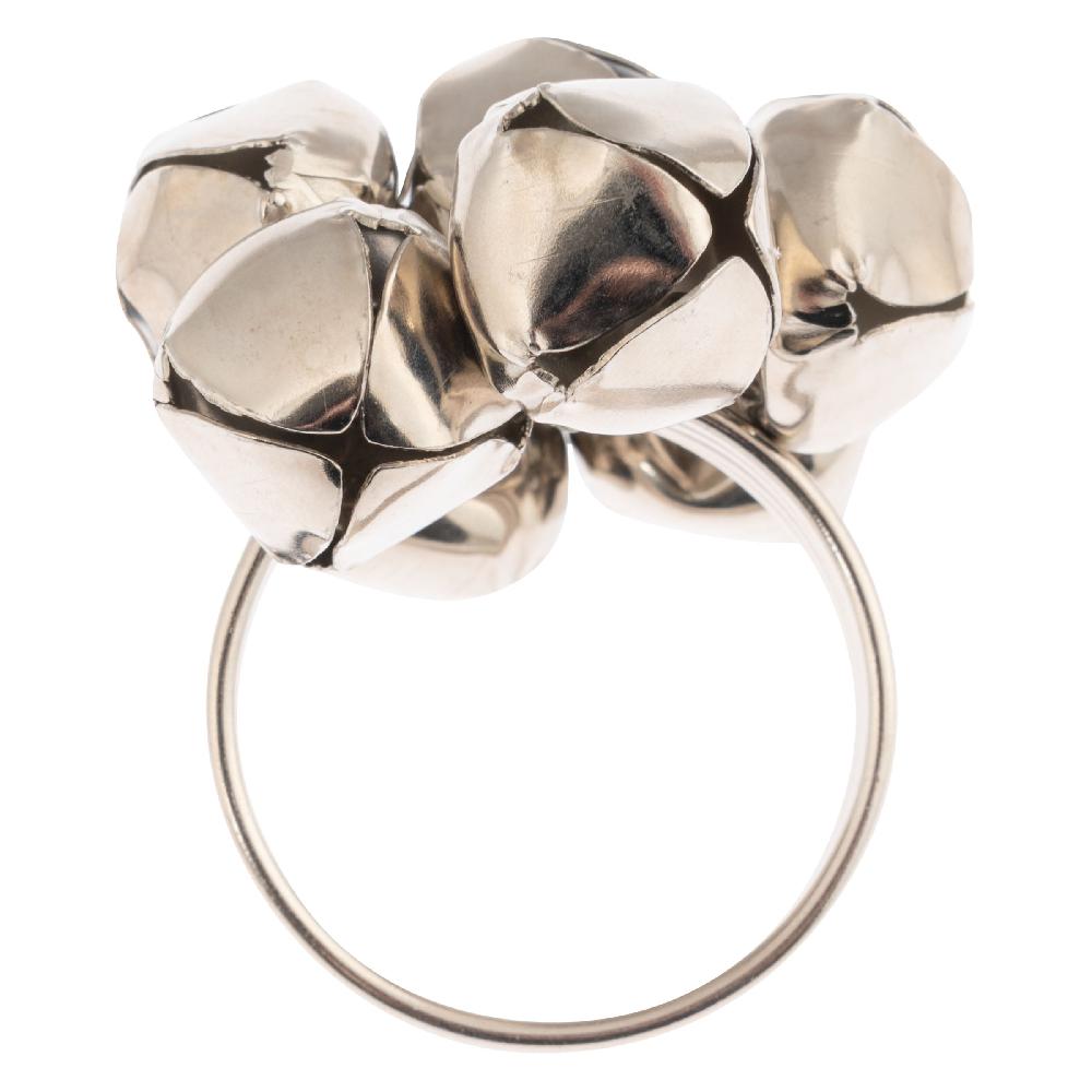 Karma Gifts Jingle Bells Silver Napkin Rings