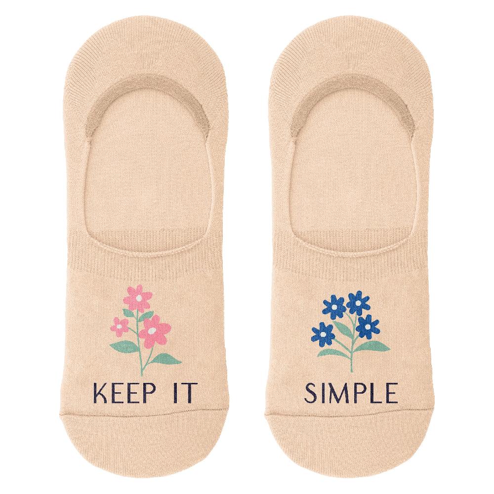 Karma Gifts Keep It Simple No Show Socks