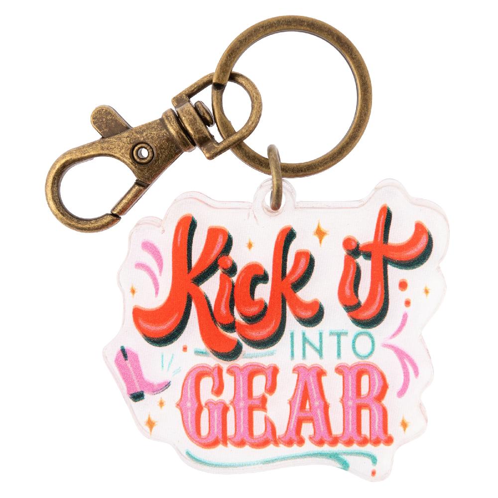 Karma Gifts Kick It Acrylic Keychains