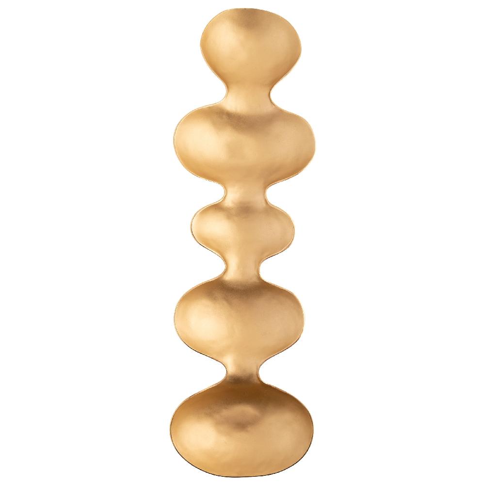 karma gifts Large Gold Curvy Organic Trays