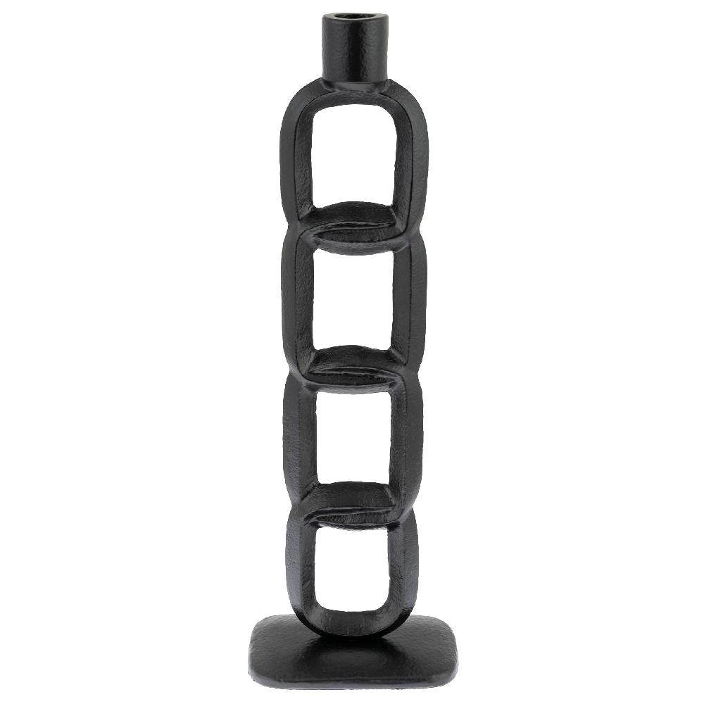 karma gifts Large Metal Chain Candlestick Holders