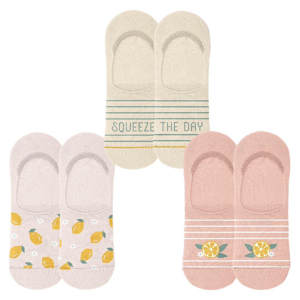 karma gifts Lemon Squeezy No Show Socks