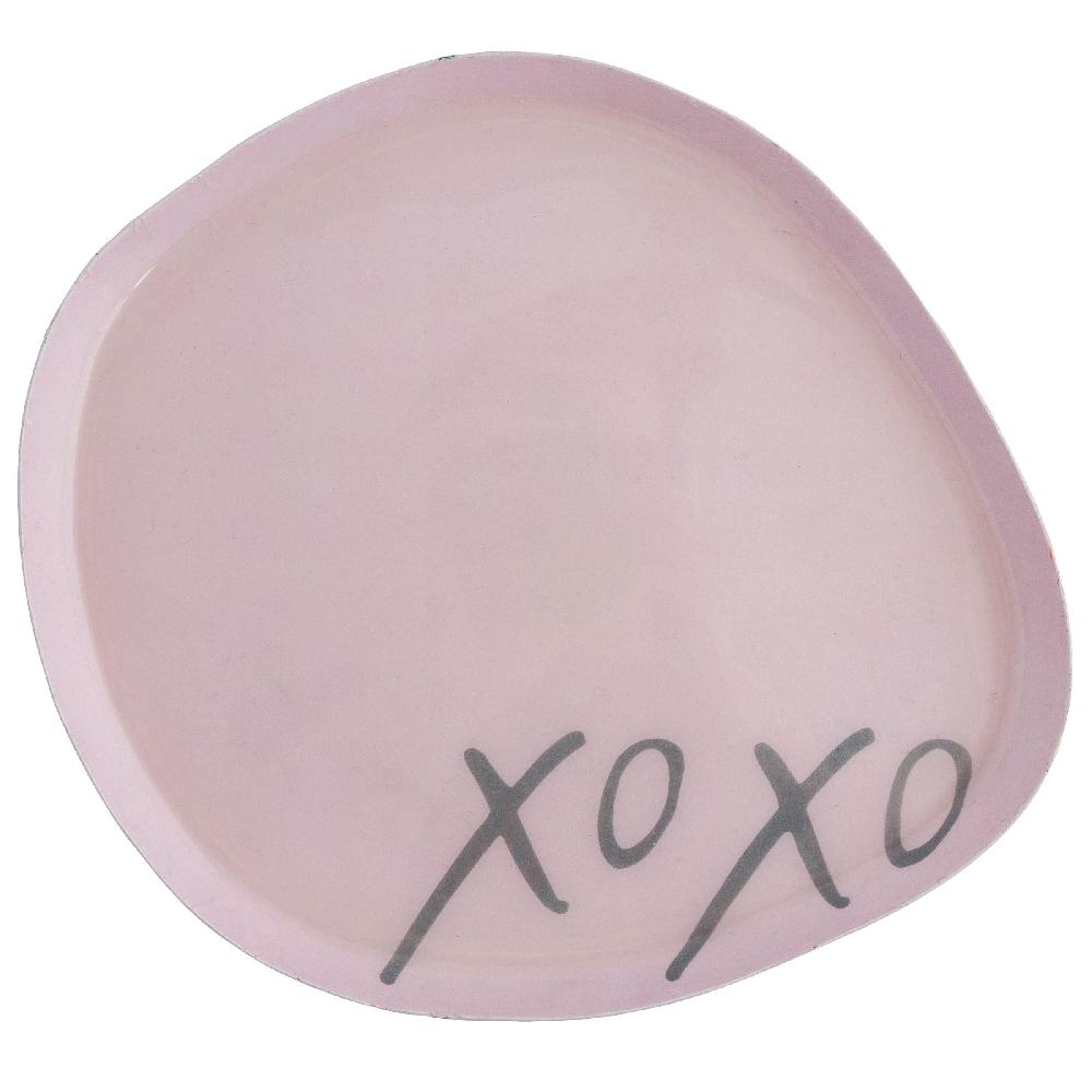 Karma Gifts Leopard Enamel Tray Set