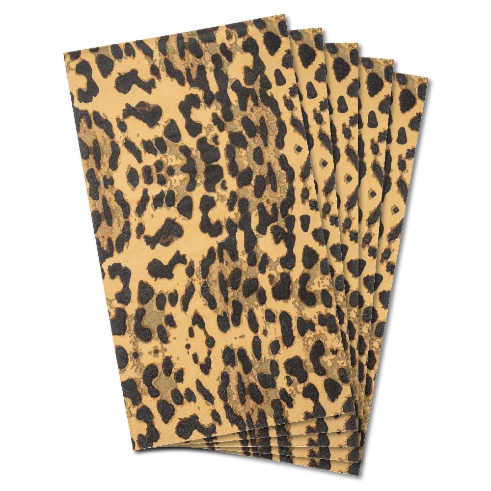 Karma Gifts Leopard Guest Towel Paper Napkins
