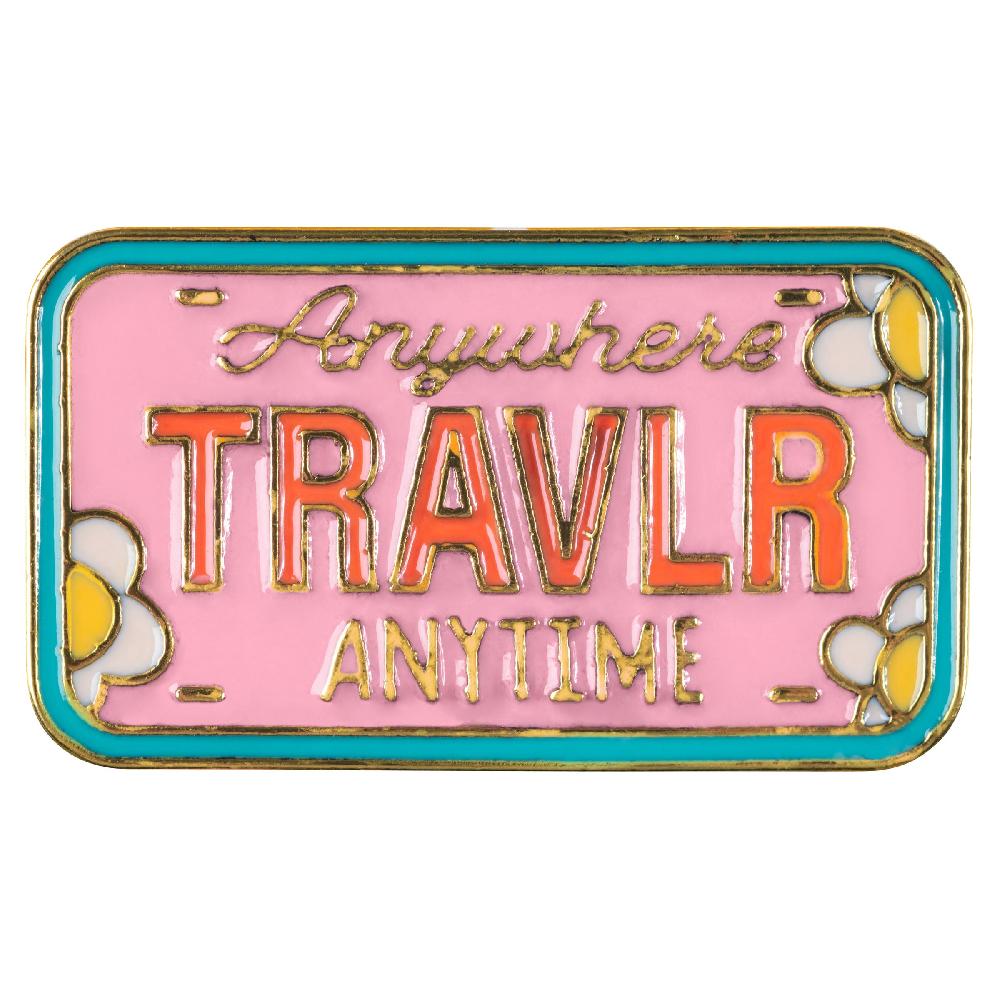 Karma Gifts License Plate Enamel Pins