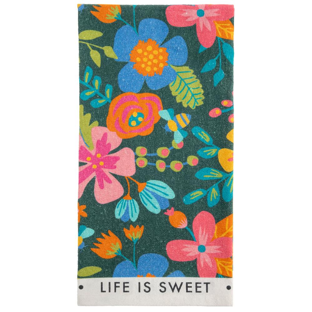 karma gifts Life Is Sweet Shelly Tea Towel