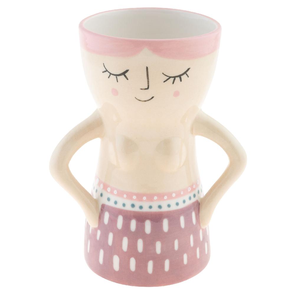 karma gifts Lilac Reyna Busty Lady Vases