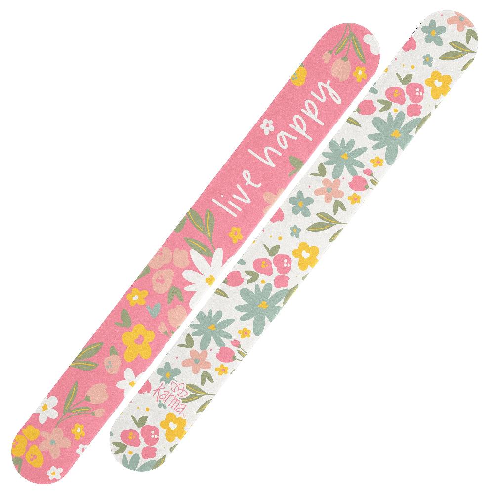 karma gifts LIVE HAPPY Emery Boards