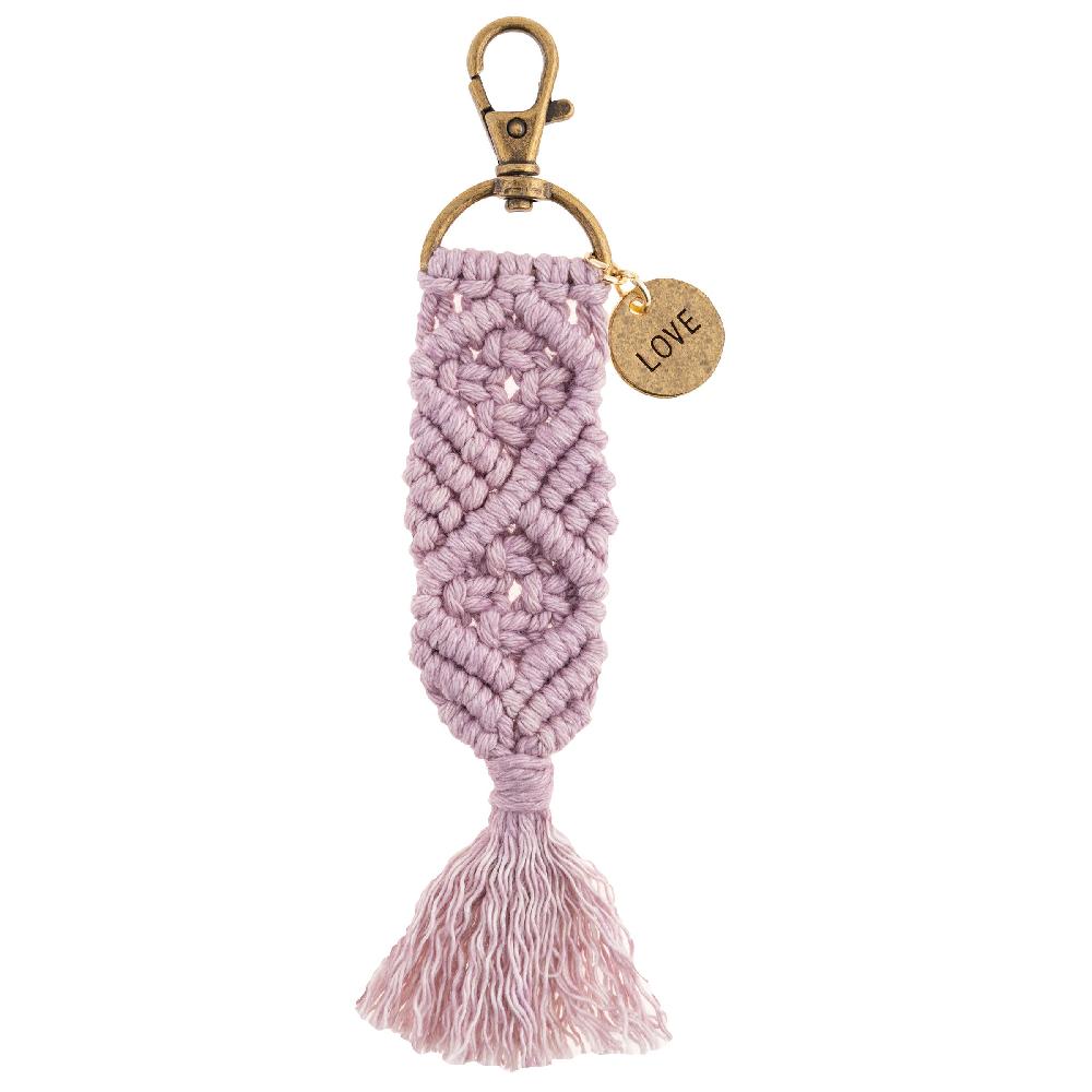 Karma Gifts Love Macrame Keychains