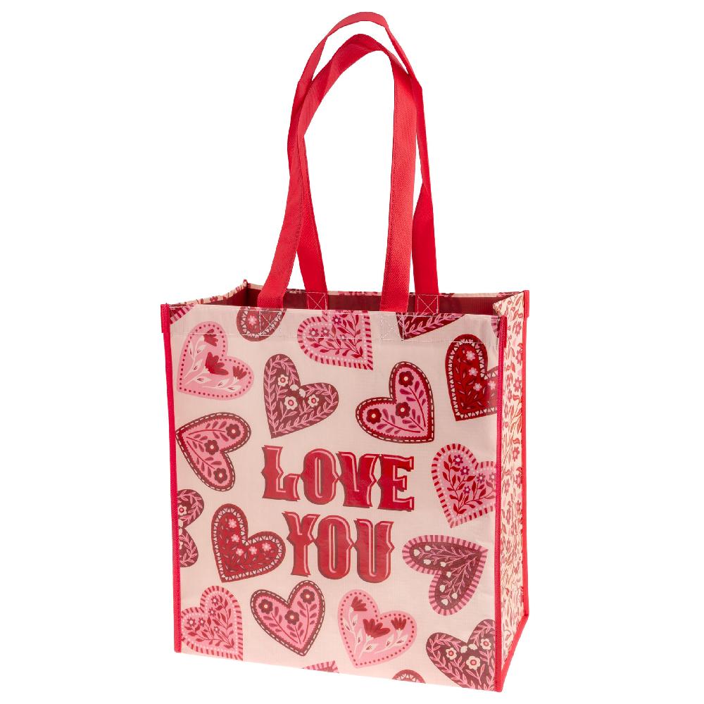 karma gifts Love You Recycled Large Gift Bag