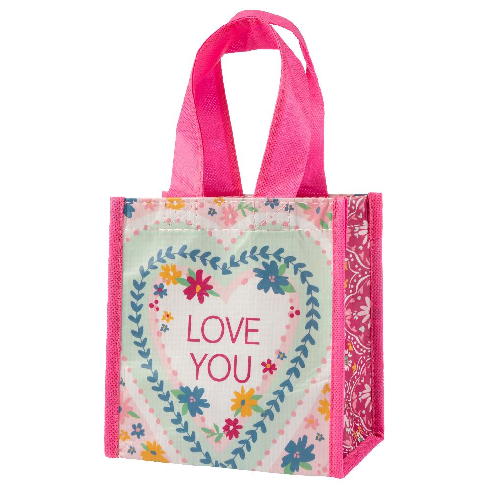 karma gifts Love You Recycled Small Gift Bag