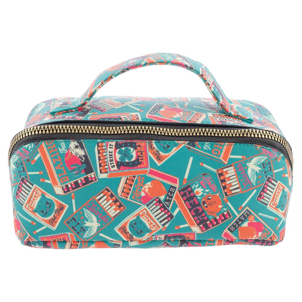 karma gifts Matchbook Mini Zip Cosmetic Bags