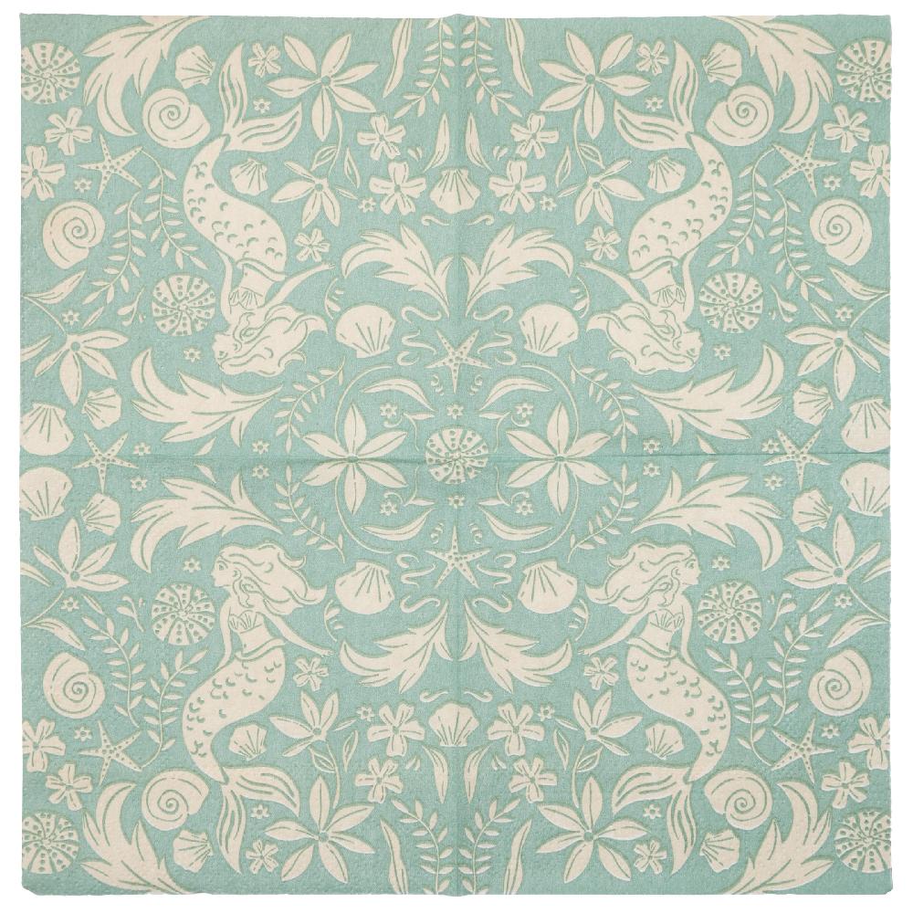 Karma Gifts Mermaid Cocktail Paper Napkins