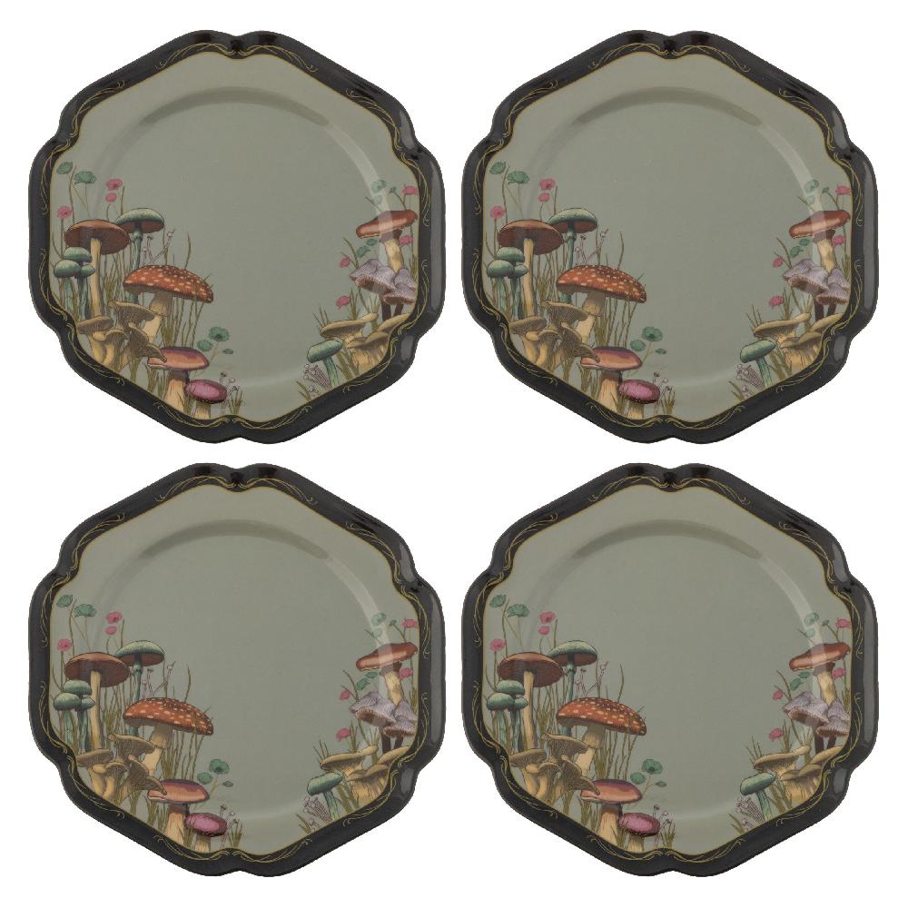 karma gifts Midnight Meadow Melamine Salad Plates