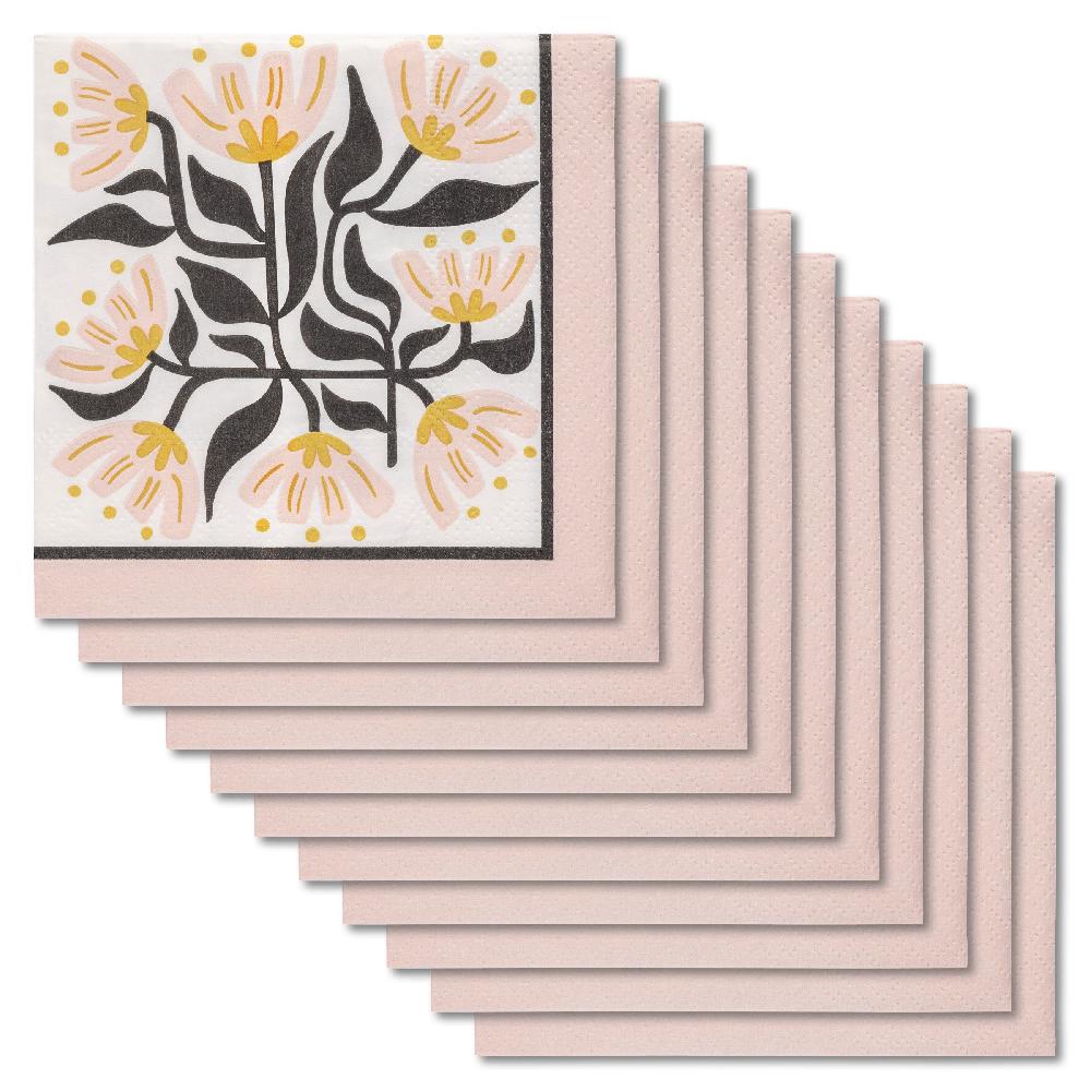 Karma Gifts Mod Blossoms Cocktail Paper Napkins