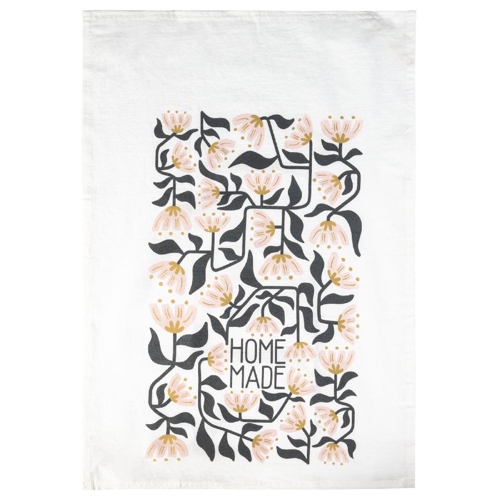 Karma Gifts Mod Floral Homemade Tea Towel