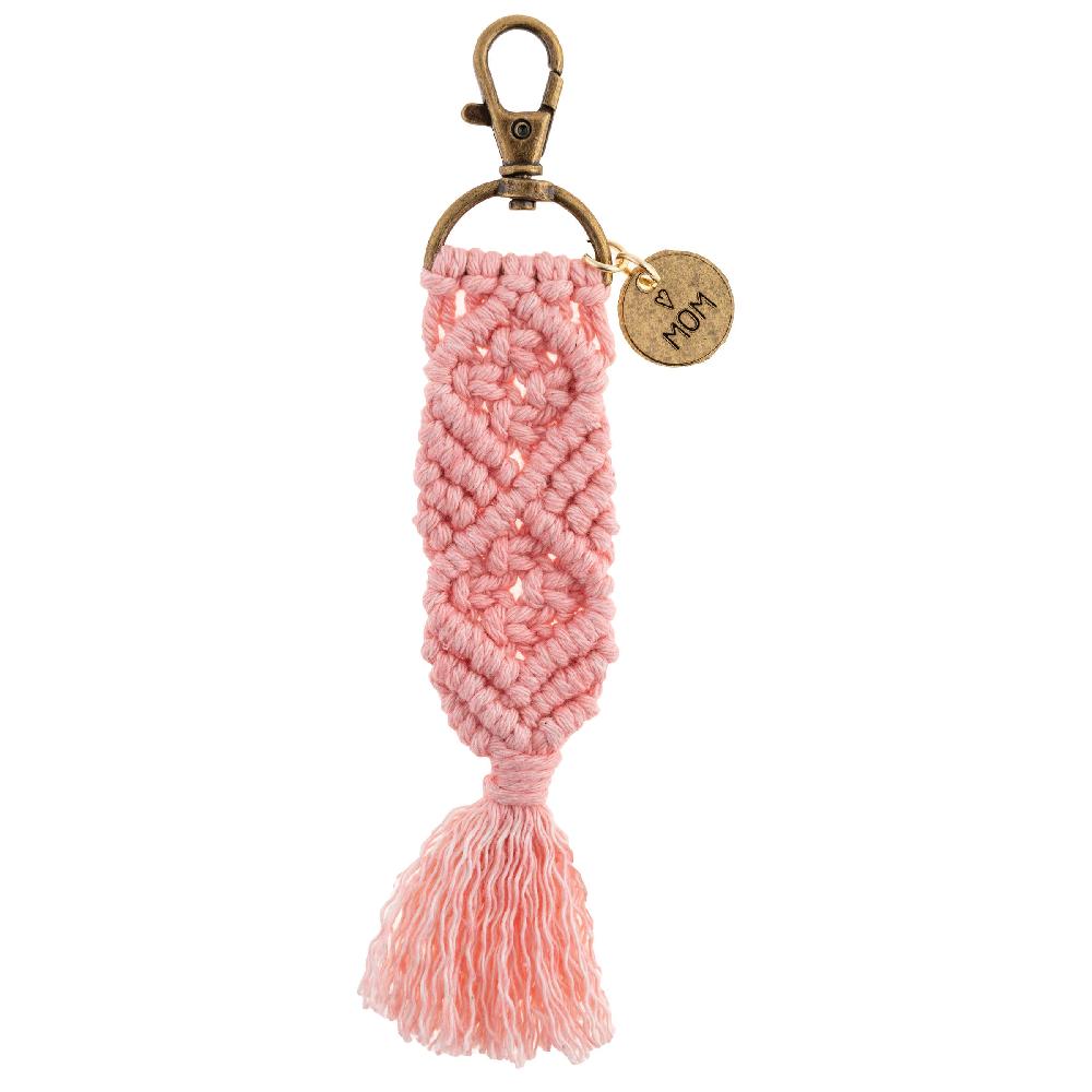 karma gifts Mom Macrame Keychains