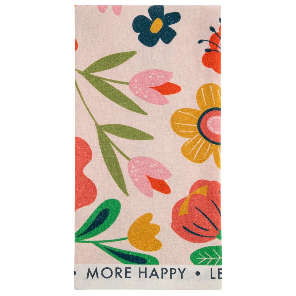 karma gifts More Happy Shelly Tea Towel